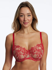 Skarlett Blue | Entice Full Coverage Bra | Lipstick