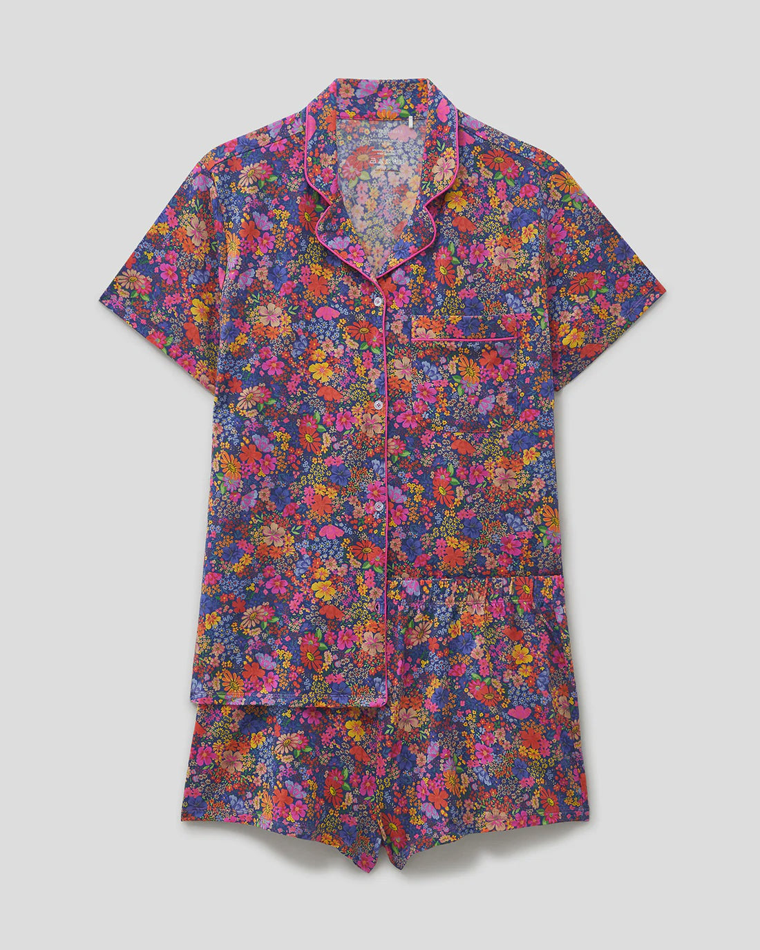 Stripe & Stare | Short Pyjama Set | Full Bloom