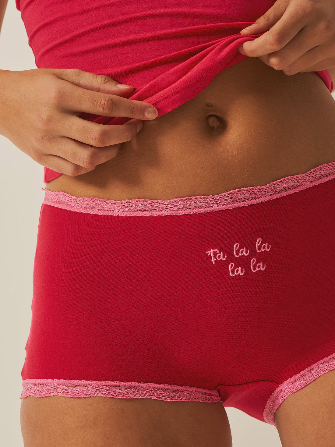 Stripe & Stare | Hipster Knicker | Falalala Embroidery