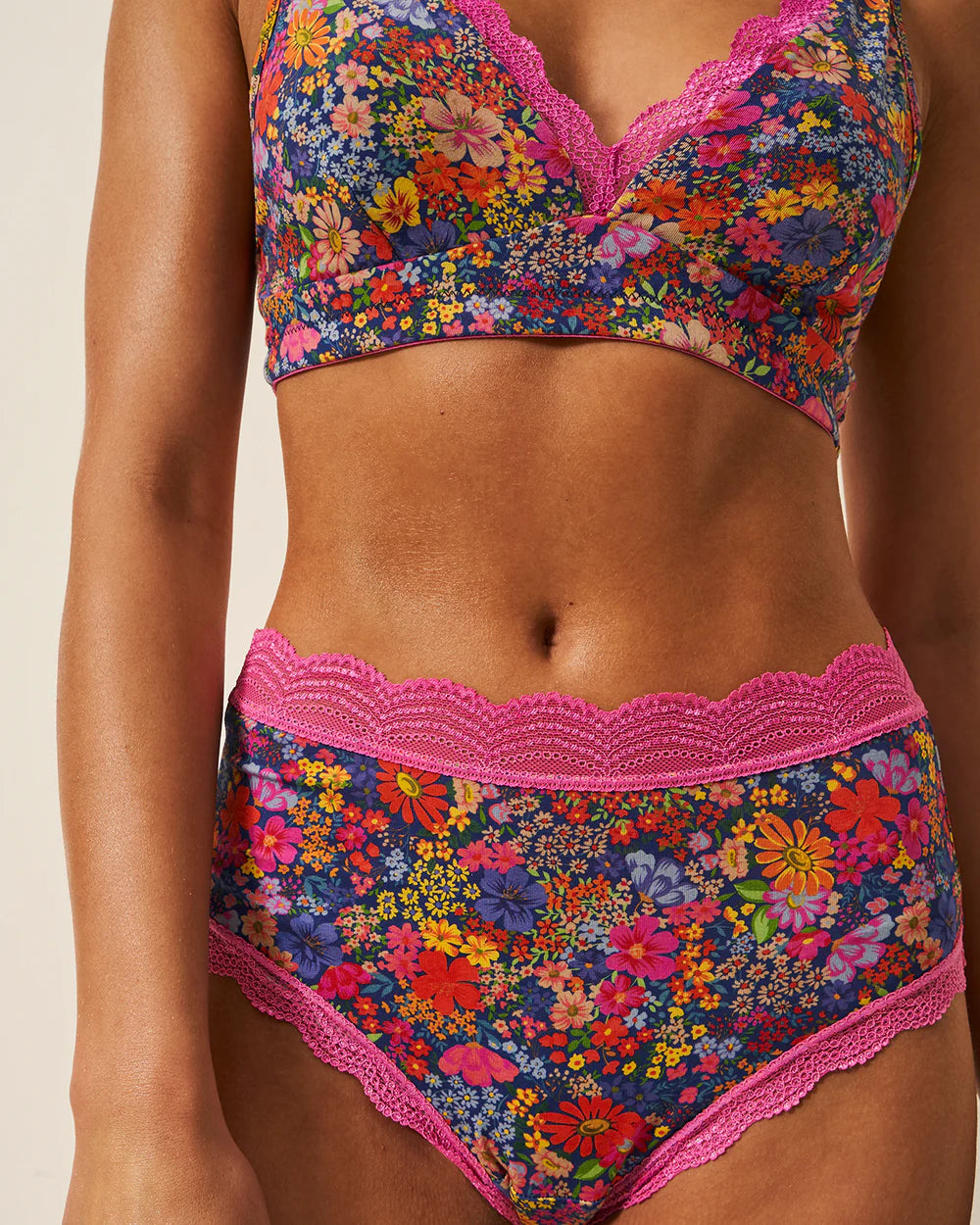 Stripe & Stare | High Rise Four Pack | Full Bloom