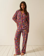 Stripe & Stare | Long Pyjama Set | Full Bloom