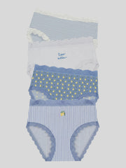 Stripe & Stare | High Rise Four Pack | Ciao Bella