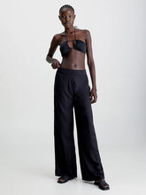 Load image into Gallery viewer, Calvin Klen | Wide Leg Beach Pants | Black
