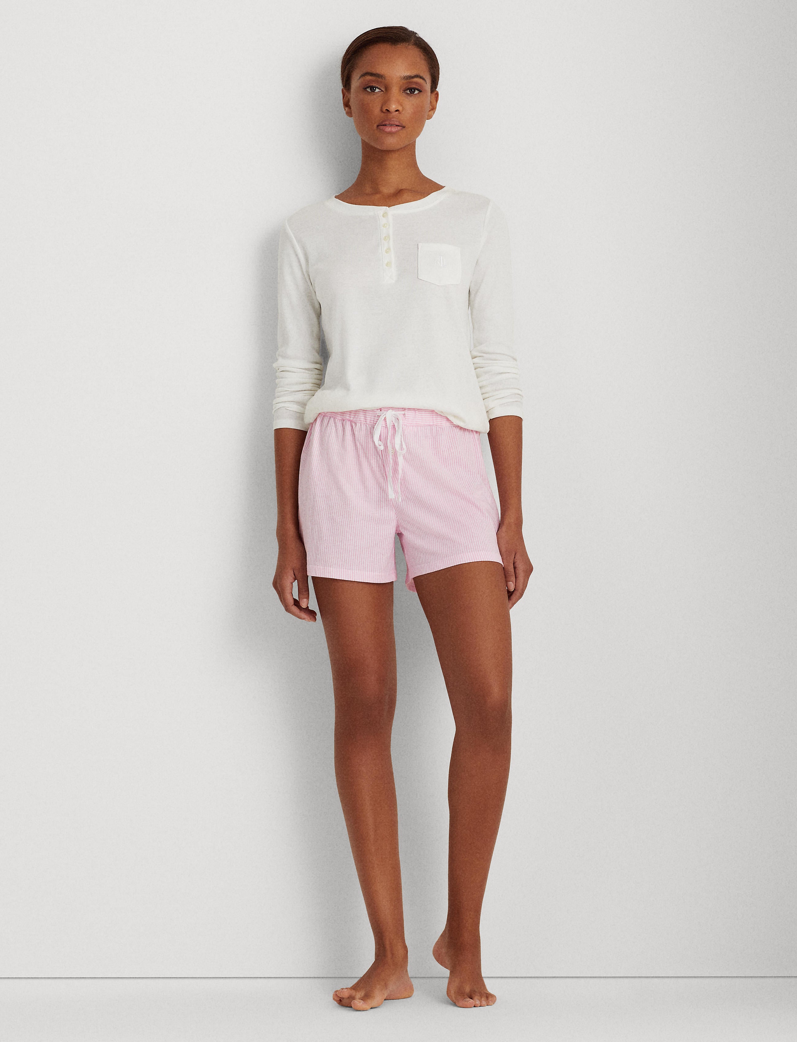Ralph Lauren | Lauren Capri Boxer | Pink