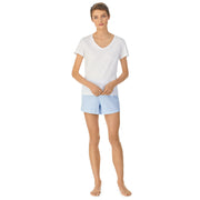 Ralph Lauren | Lauren V-Neck T Shirt | White