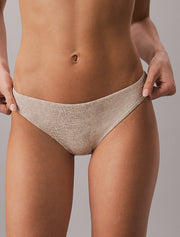 Calvin Klein | CK Essentials Bikini Bottoms | Stippled Skin Tofu