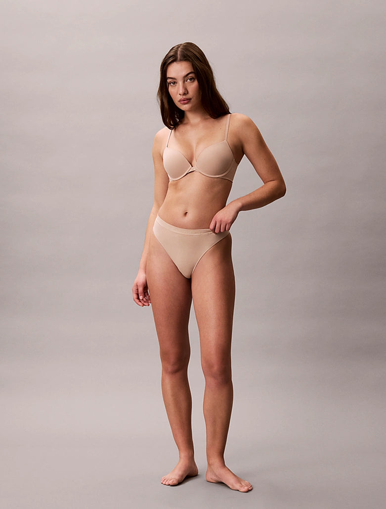 Calvin Klein | Bonded Flex Seamless Thongs 3 Pack | Shoreline/ Cedar/ Sparrow