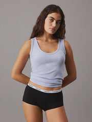 Calvin Klein | Icon Logo 3 Pack Hipster Panties | Black/White/Grey