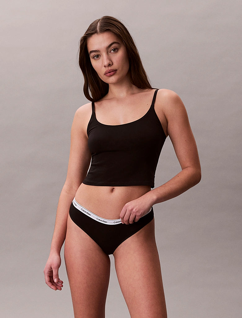 Calvin Klein | Icon Logo 3 Pack Brazilians | Black/ Classic White/ Animal Mirror