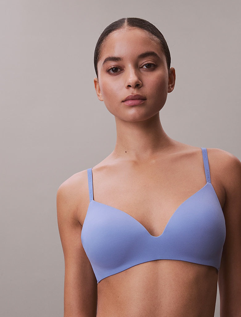 Calvin Klein | Perfectly Fit Wireless T-Shirt Bra | Blue Tulip