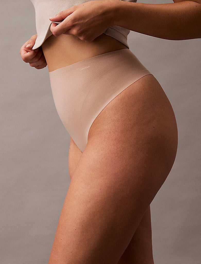 Calvin Klein | Stay Put Mesh  Sculpted Shapewear Thong | Cedar