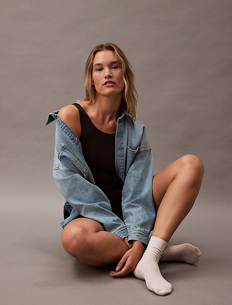 Calvin Klein | Icon Shapewear  Seamless Bodysuit | Black