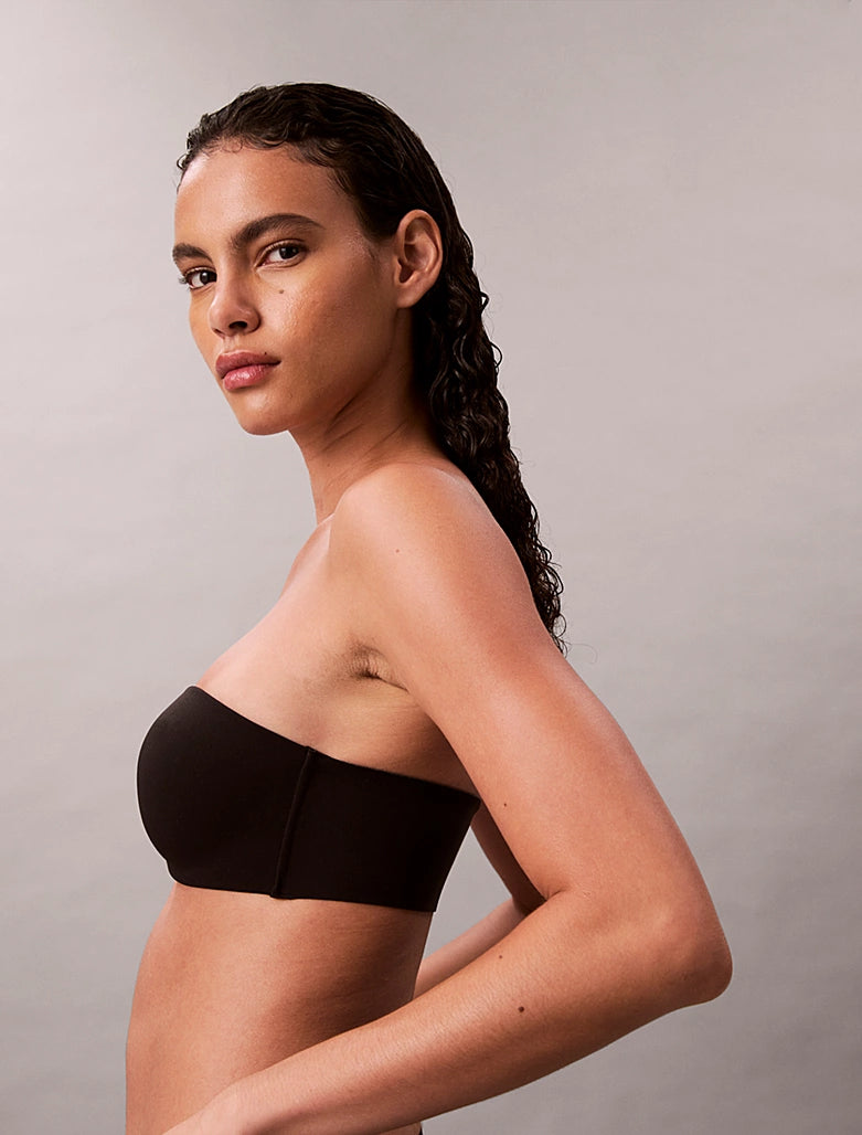 Calvin Klein | Perfectly Fit Strapless Bandeau Bra | Black