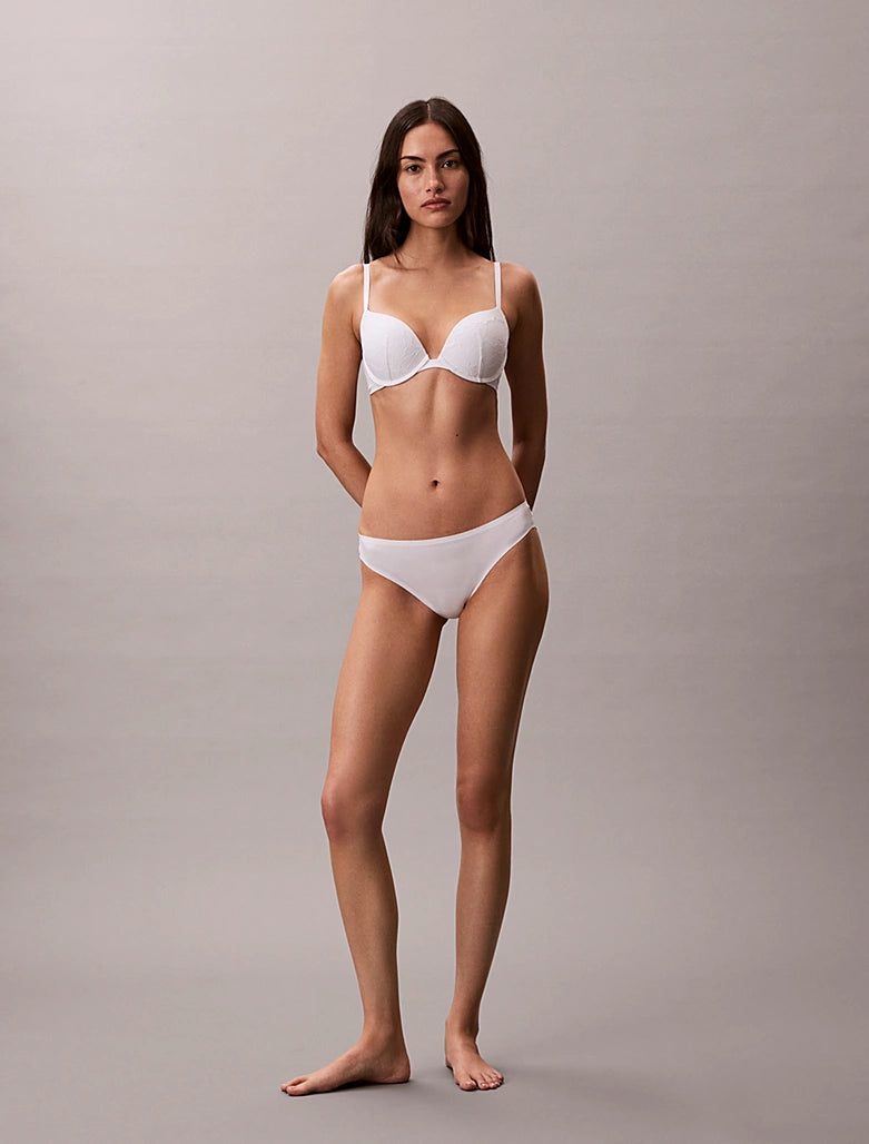 Calvin Klein | Perfectly Fit Lace Bikini Brief | White