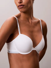 Calvin Klein | Icon Cotton Modal Lightly Lined Demi Bra | White
