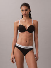 Calvin Klein | Icon Cotton Modal Lightly Lined Demi Bra | Black