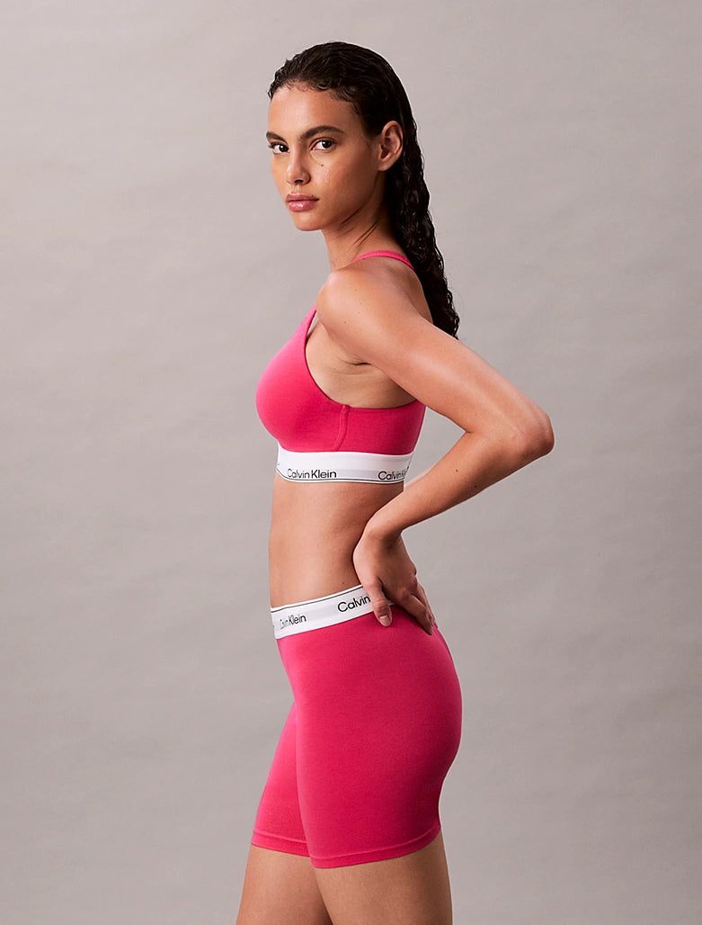 Calvin Klein | Icon Cotton Modal Lift Bralette | Vibrant Pink
