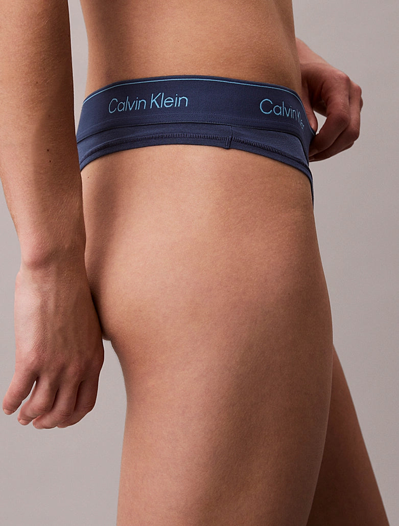 Calvin Klein | Icon Cotton Modal Thong | Dark Denim
