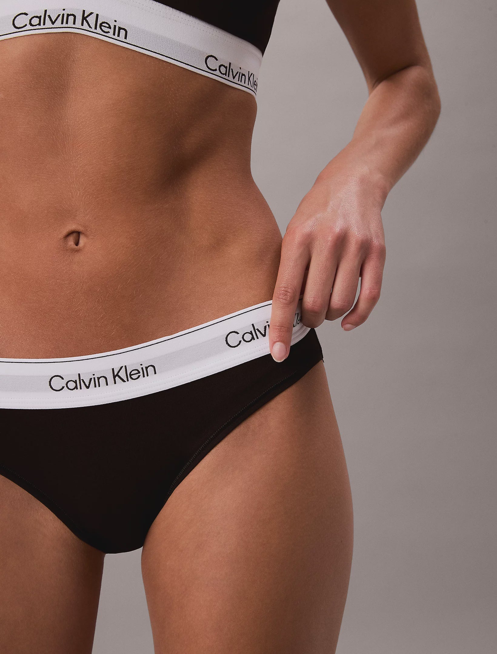 Calvin Klein | Icon Cotton Modal Bikini Briefs | Black
