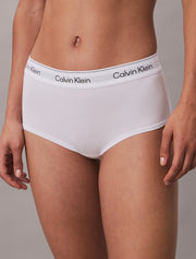 Calvin Klein | Icon Cotton Modal Boy Shorts | White