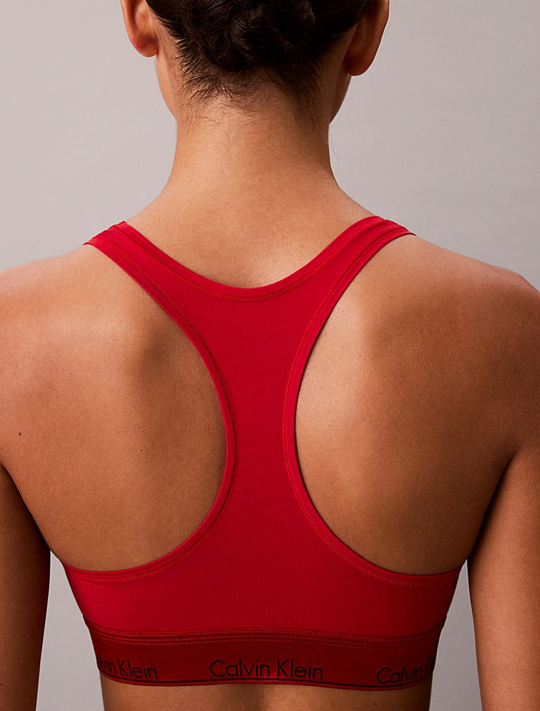 Calvin Klein | Icon Cotton Modal Unlined Bralette | Adrenaline Rush