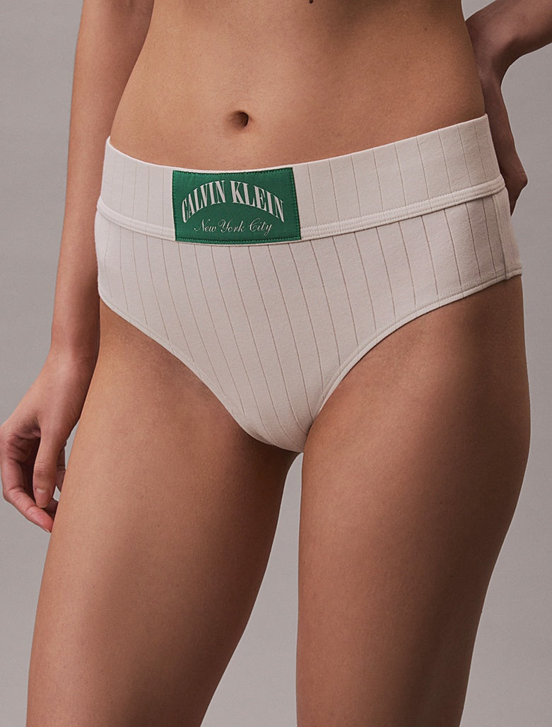 Calvin Klein | Cotton Heritage Classic High Rise Brief | Tofu