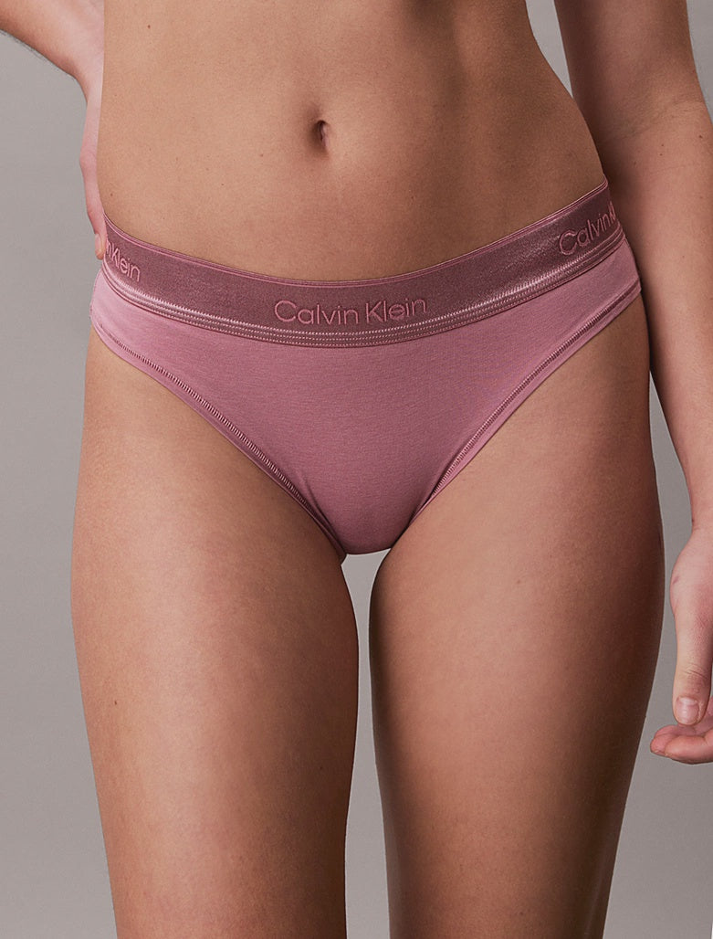 Calvin Klein | Icon Cotton Modal Bikini Briefs | Soft Mauve