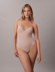 Calvin Klein | Perfectly Fit Wireless Shapewear Bodysuit | Cedar