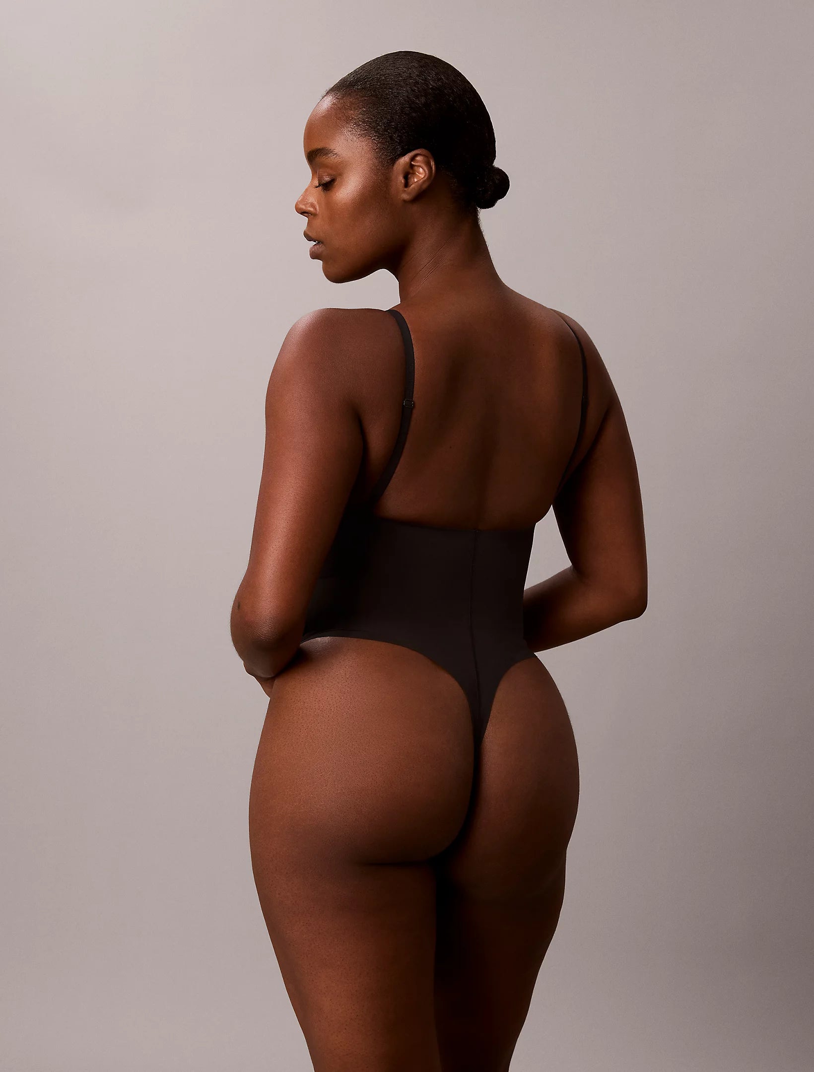 Calvin Klein | Perfectly Fit Wireless Shapewear Bodysuit | Black