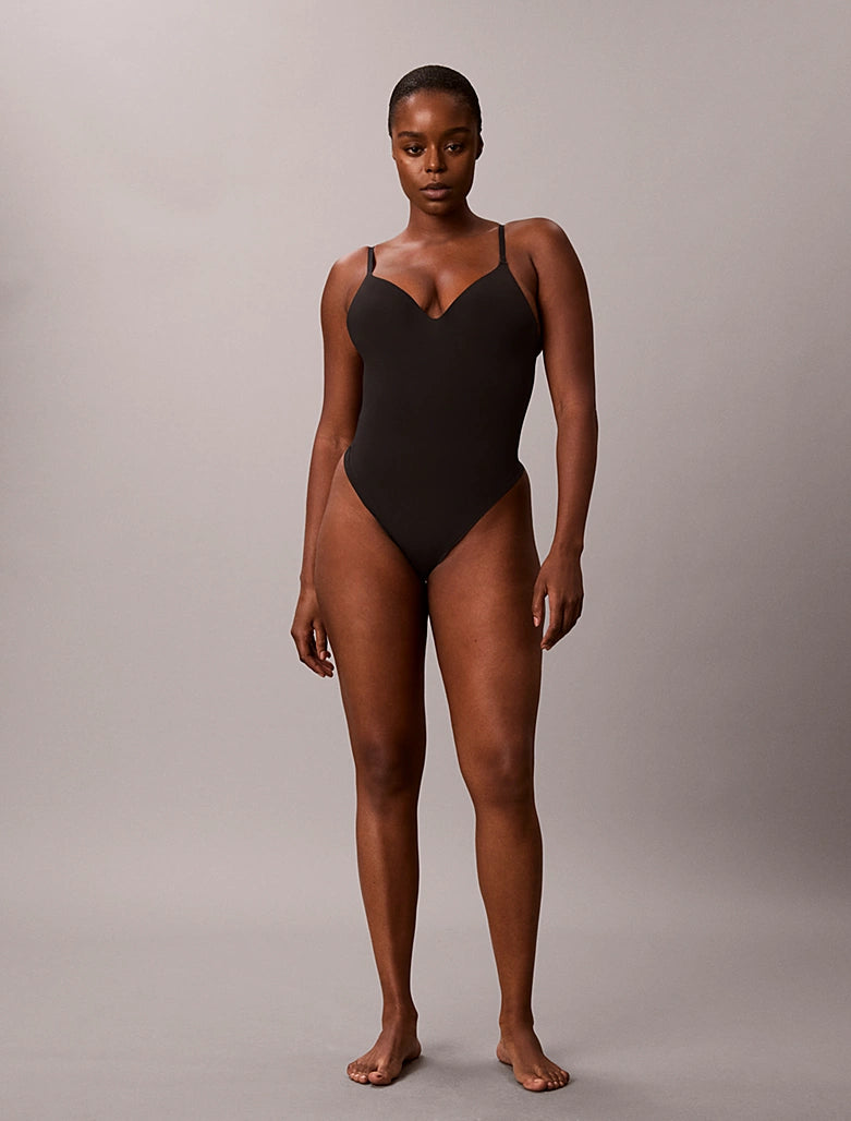 Calvin Klein | Perfectly Fit Wireless Shapewear Bodysuit | Black
