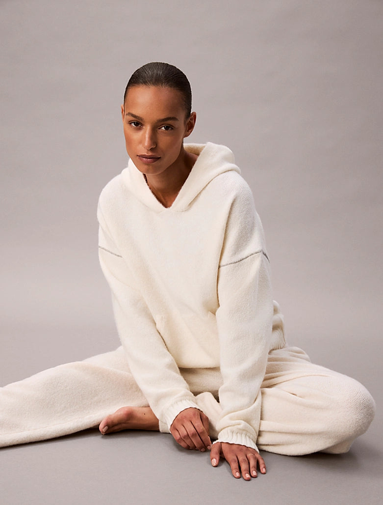 Calvin Klein | Plush Terry Lounge Set | Ivory