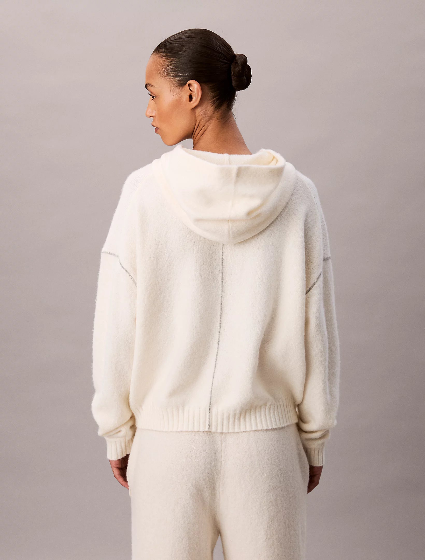 Calvin Klein | Plush Terry Lounge Set | Ivory