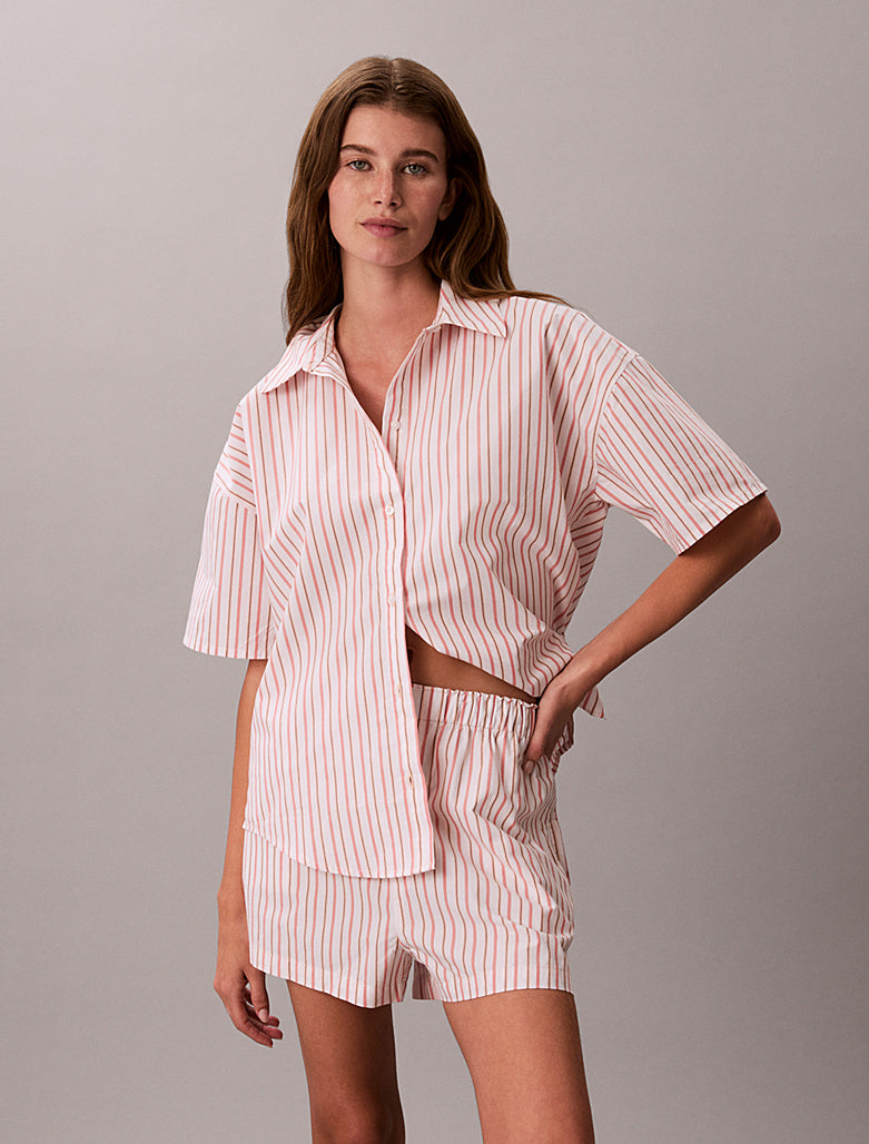 Calvin Klein | PJ Shirt | Aurora Stripe