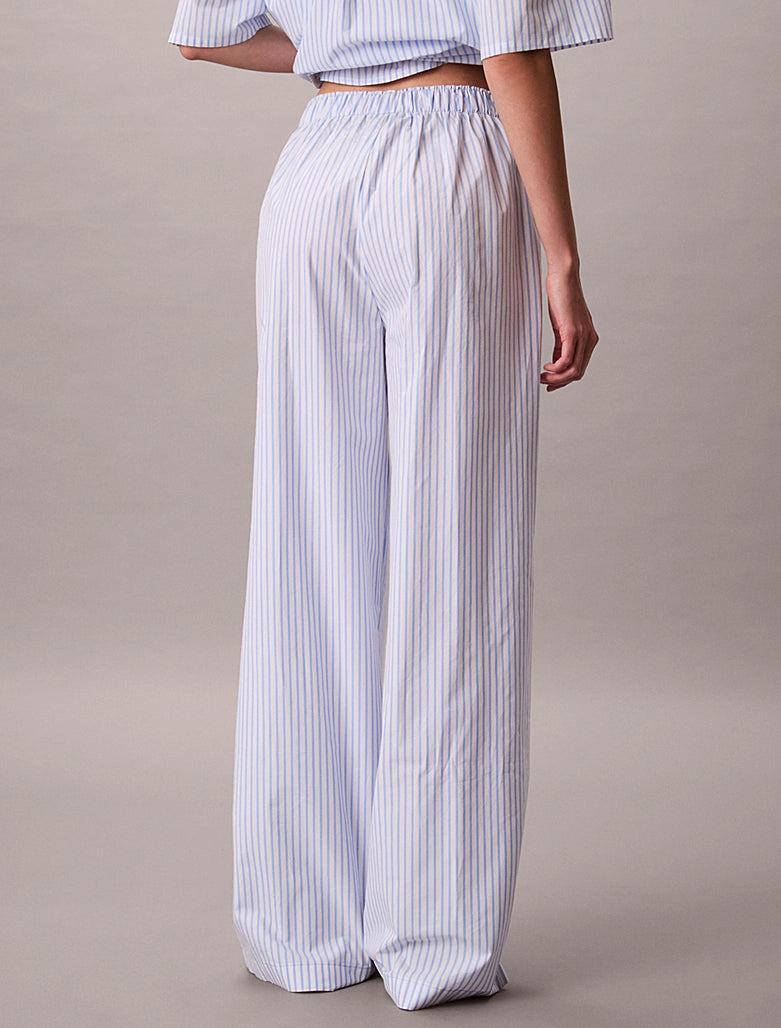 Calvin Klein | Cotton Poplin Pyjama Trousers | Sera Stripe