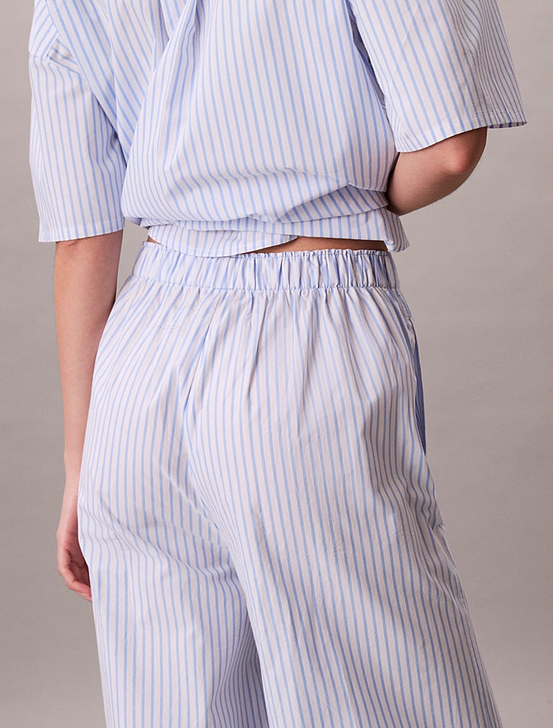 Calvin Klein | Cotton Poplin Pyjama Shirt | Sera Stripe
