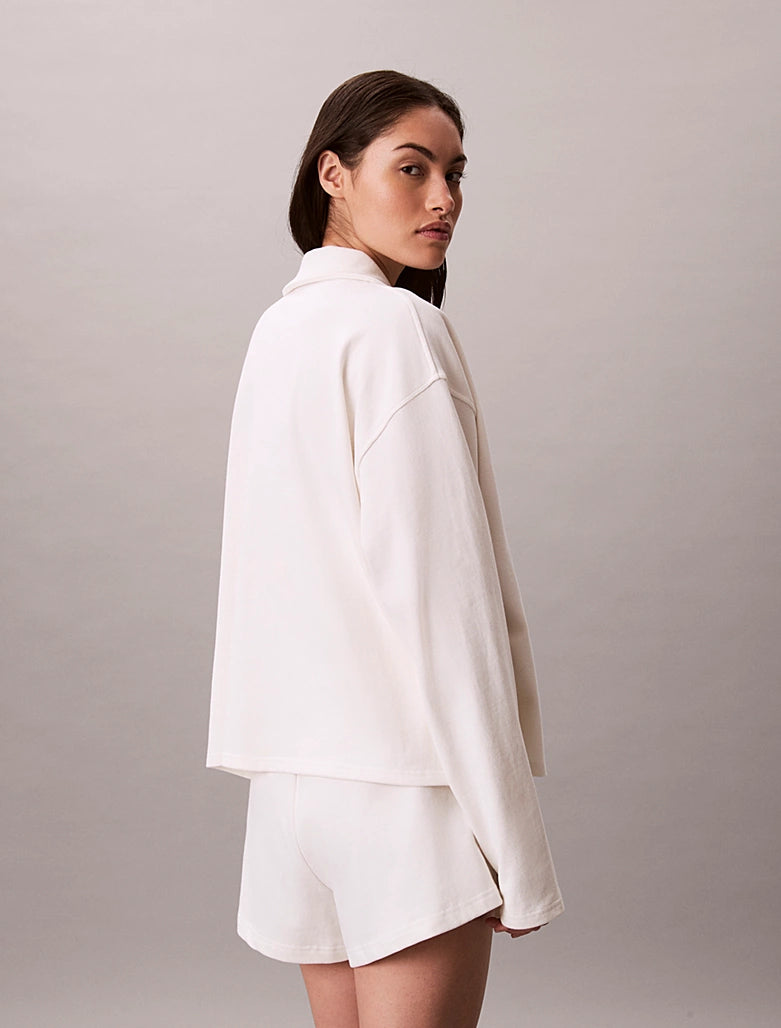 Calvin Klein | Cotton Heritage Logo Pyjama Shorts | Tofu