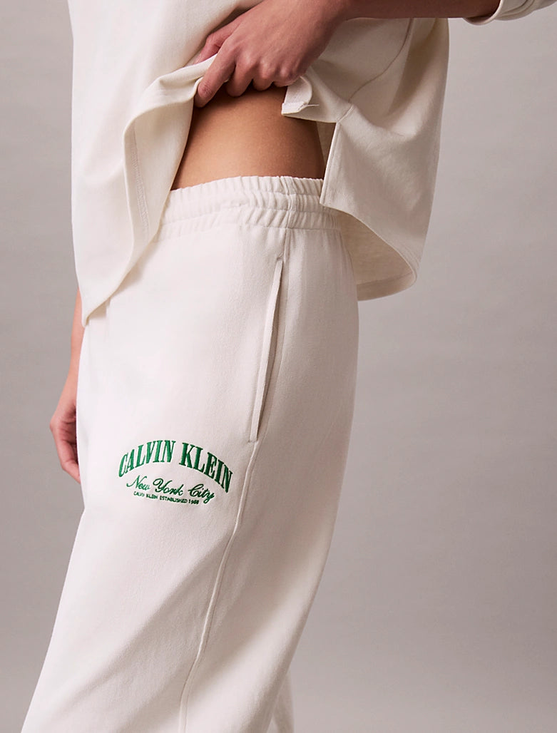 Calvin Klein | Cotton Heritage Logo Lounge Joggers | Tofu