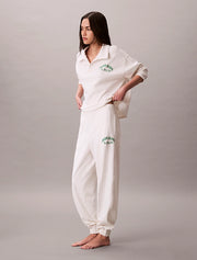 Calvin Klein | Cotton Heritage Logo Lounge Joggers | Tofu