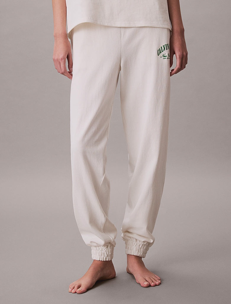 Calvin Klein | Cotton Heritage Logo Lounge Joggers | Tofu