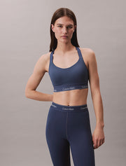 Calvin Klein | Quick-Dry High Impact Sports Bra | Dark Denim