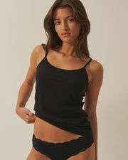Stripe & Stare | Sculpt Cami | Black