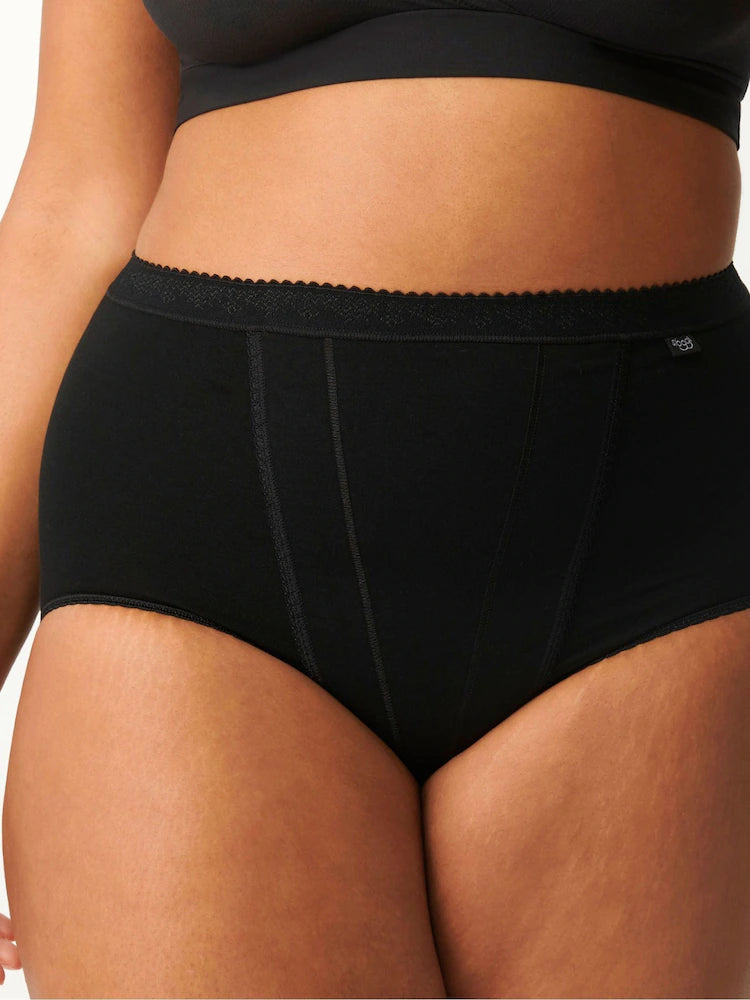 Sloggi | Control Maxi Knickers 2 Pack | Black