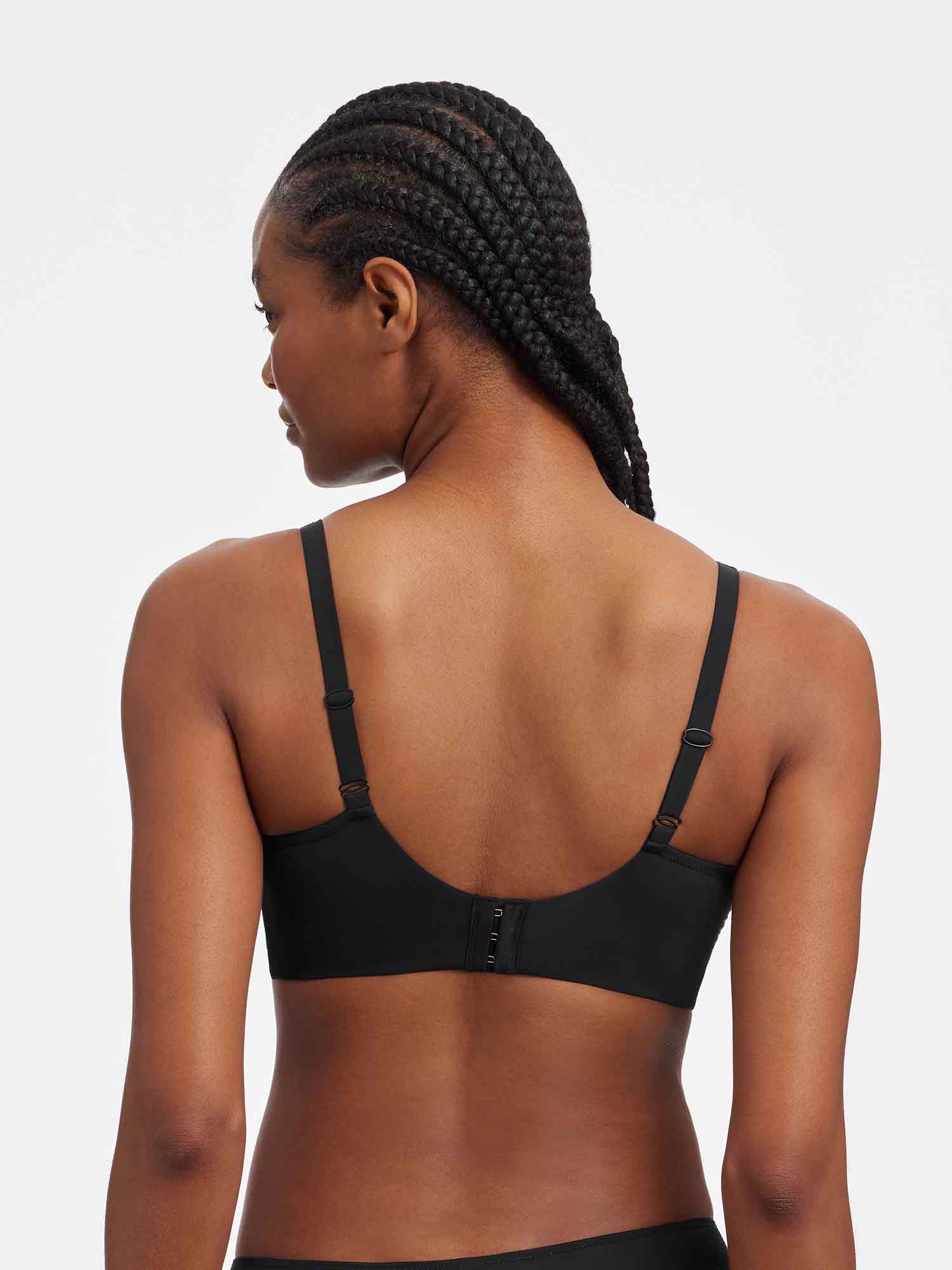 Skarlett Blue | Minx V-Wire Plunge Lace Bra | Black