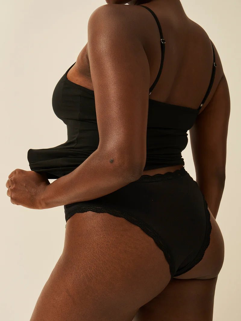 Stripe & Stare | Sculpt Cami | Black