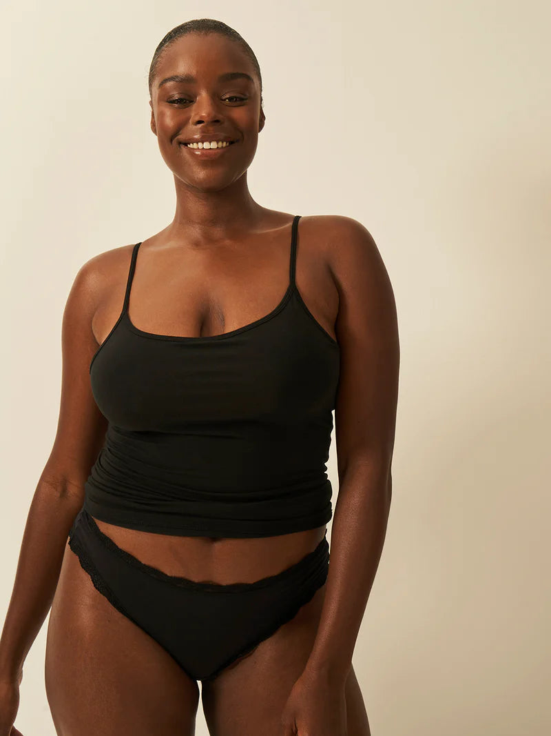 Stripe & Stare | Sculpt Cami | Black