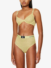 Load image into Gallery viewer, Calvin Klein | CK96 Lace High Waist | Celery Green
