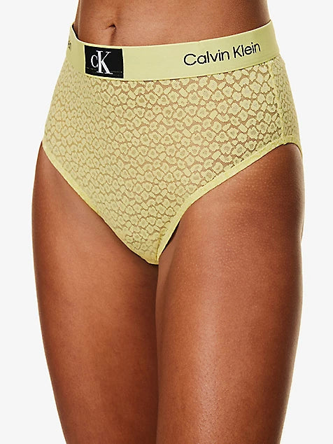 Calvin Klein | CK96 Lace High Waist | Celery Green