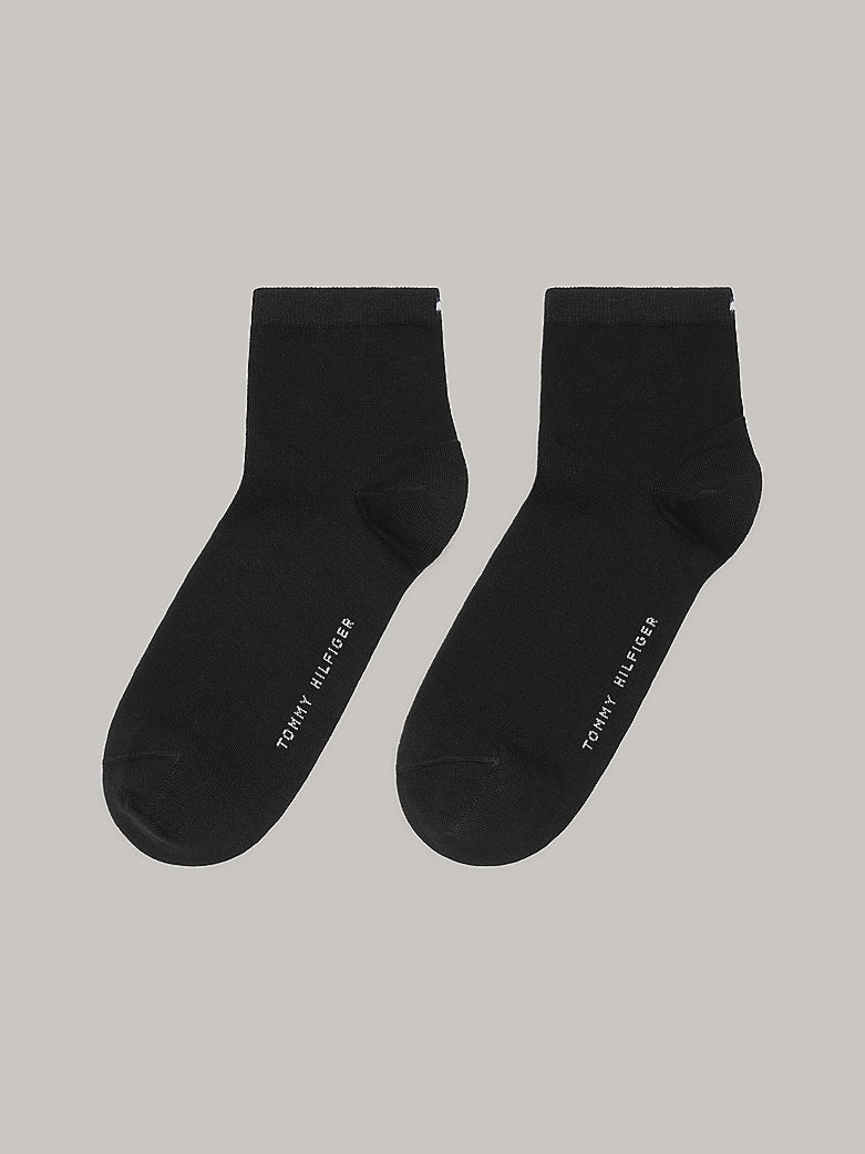Tommy Hilfiger | 2 Pack Flag Embroidery Short Socks | Midnight Blue