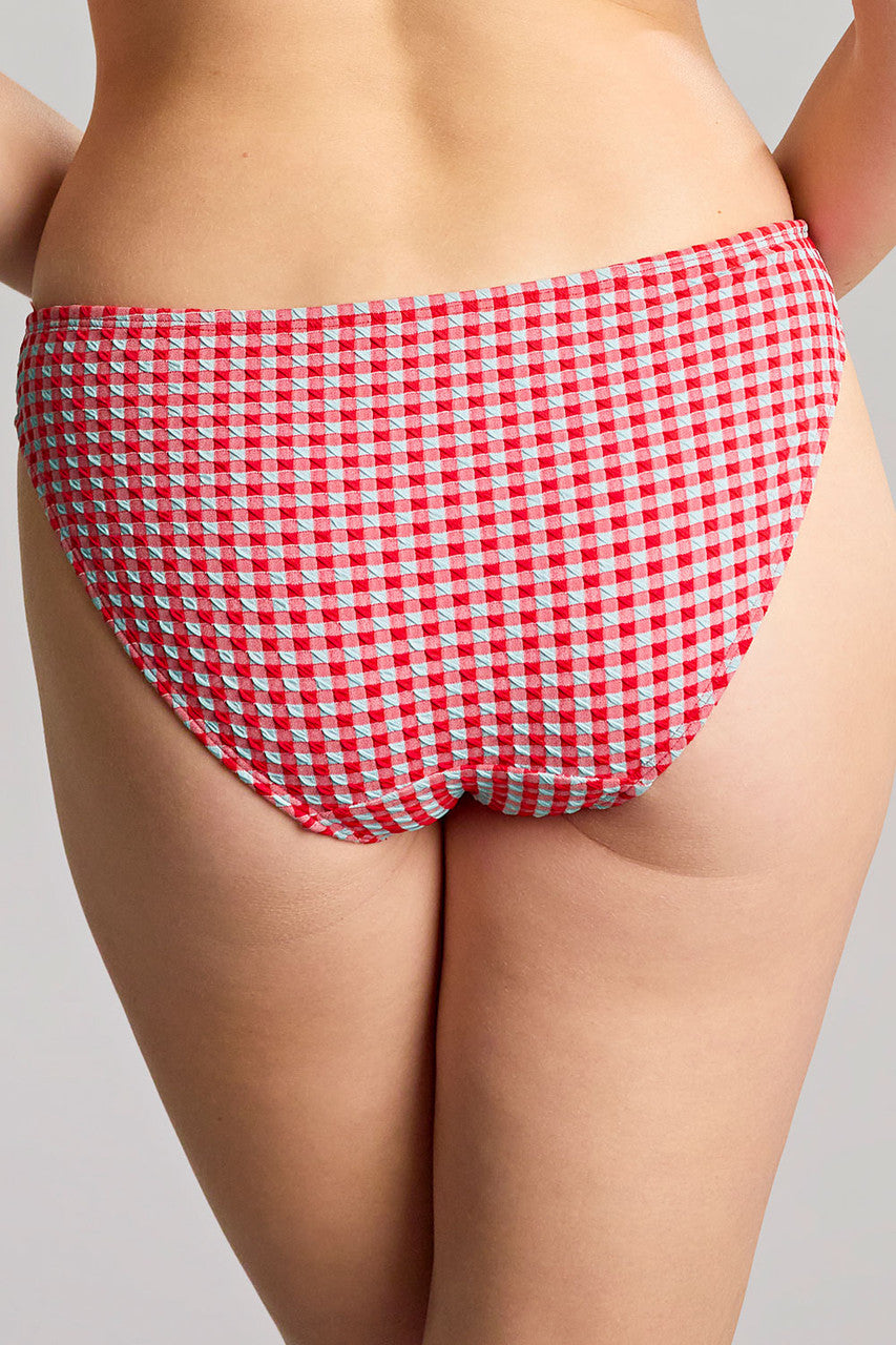 Panache | Olivia Classic Bikini Bottoms | Red Gingham