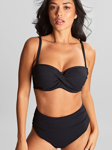 Panache | Spirti Ella Bandeau Bikini Top | Black